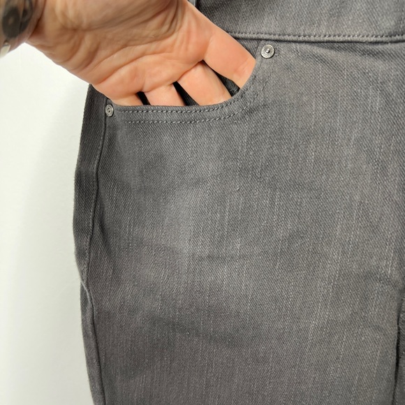 Belle Kim gravel super stretch Jegging jeans with real pockets - grey wash - Picture 5 of 8